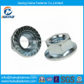 DIN6923 M16 Zinc plateado hexagonal hexagonal hexagonal hecha en China